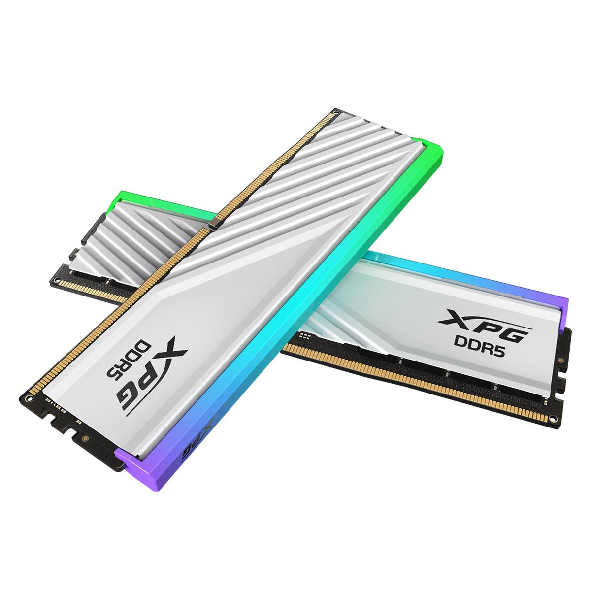 Изображение Оперативная память 2x16 GB DDR5 ADATA XPG Lancer Blade RGB white kit (48000 Мб/с, 6000 МГц, CL34)