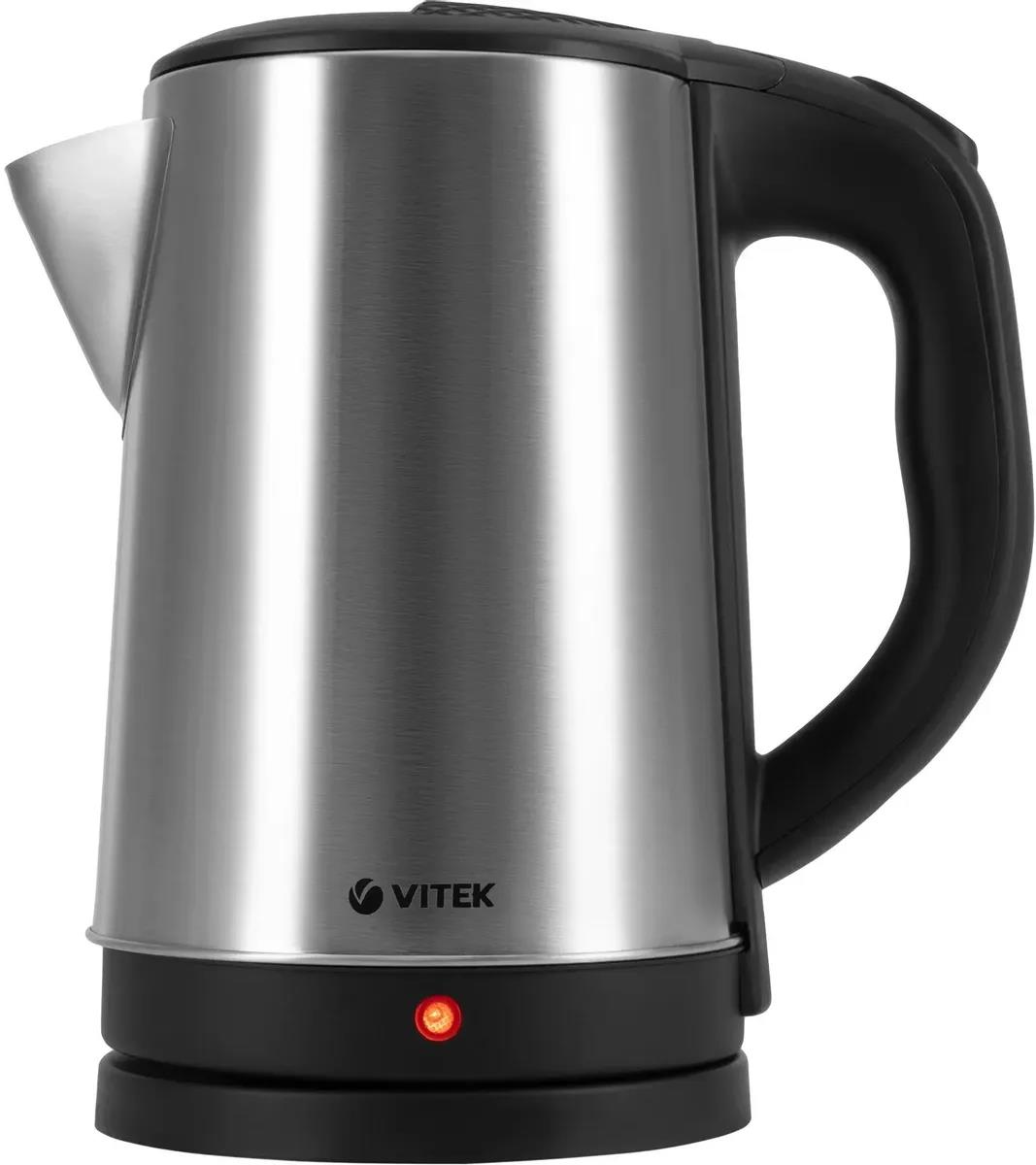 Изображение Электрический чайник VITEK VT-1150 (1700 Вт/1,8 л /нержавеющая сталь/серебристый)