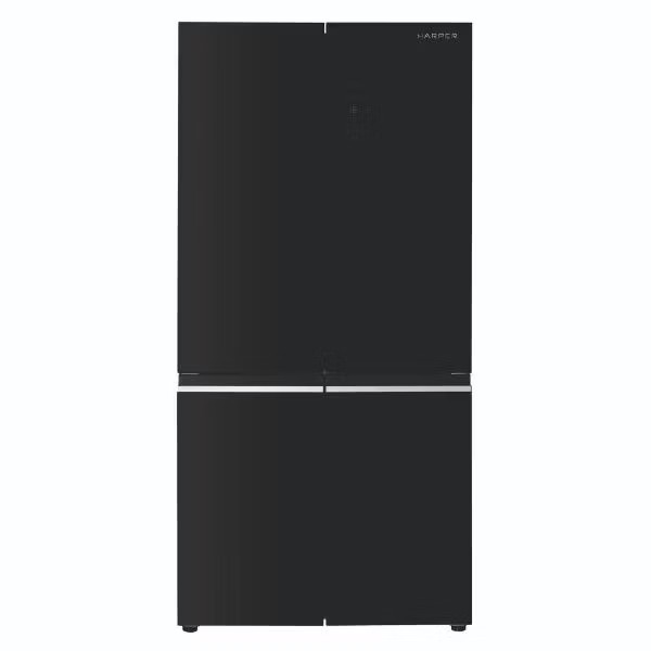 Изображение Холодильник Harper RH6966BW черное стекло (A++,411 кВтч/год)