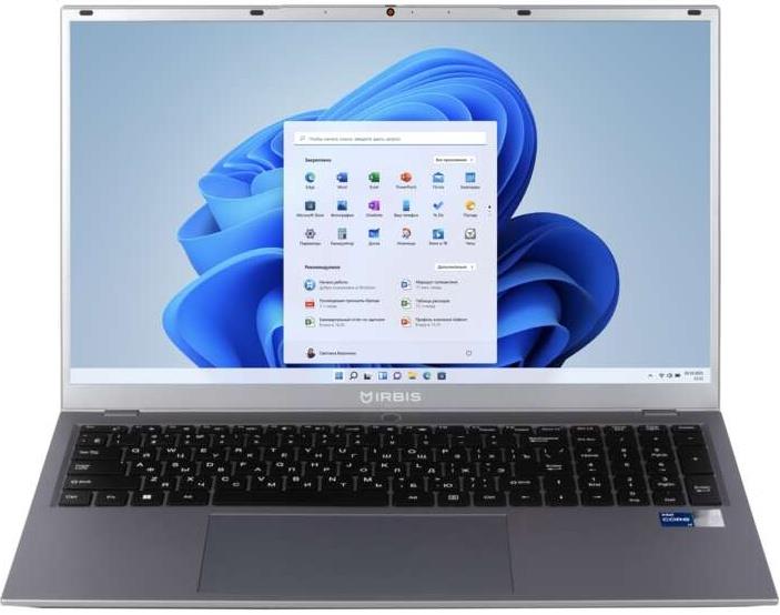 Изображение Ноутбук Irbis 17NBP4502 (Intel 1255U  1700 МГц/ SSD 512 ГБ  /RAM 16 ГБ/ 17.3" 1920x1080/VGA встроенная/ Windows 11 Pro) (17NBP4502_G2)