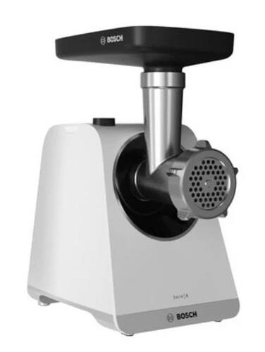 Изображение Мясорубка Bosch MFWS420W (1900 Вт /2,5 кг/мин/белый)