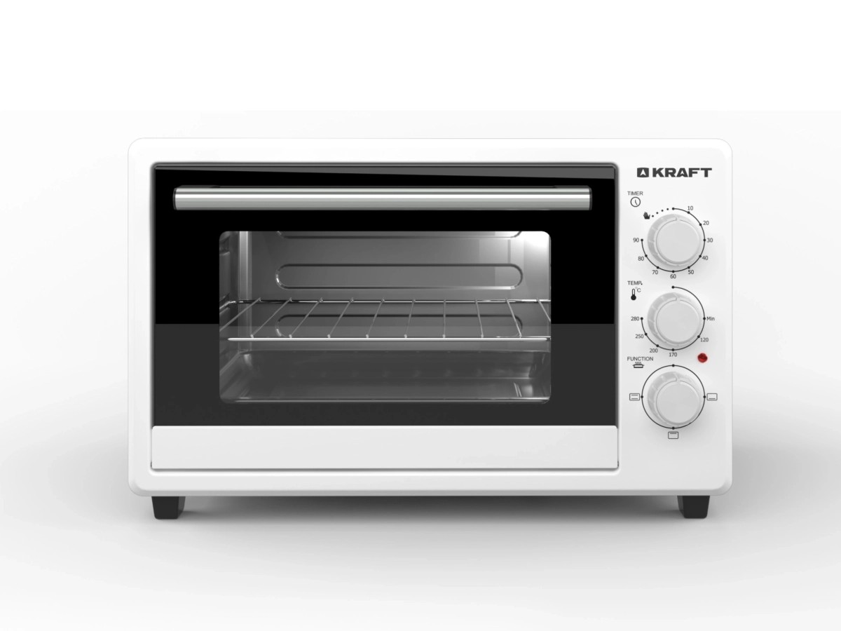 Изображение Электропечь Kraft KF-MO 270 FW (27 л /1300 Вт /белый)