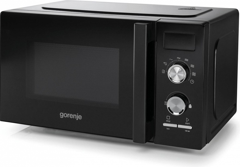 Изображение Микроволновая печь Gorenje MO20A3BH (800 Вт  20 л    черный)
