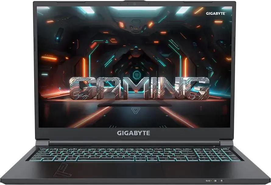 Изображение Ноутбук GIGABYTE G6 (Intel 13620H 2400 МГц/ SSD 512 ГБ  /RAM 16 ГБ/ 16" 1920x1200/VGA дискретная/ Без ОС) (KF-H3KZ853KD)
