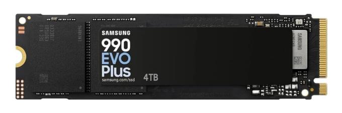 Изображение SSD диск Samsung 990 EVO Plus 4096 Гб 2280 (MZ-V9S4T0BW)