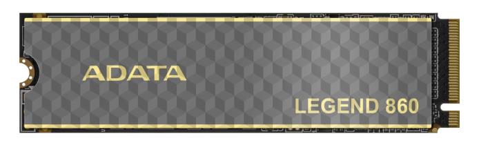 Изображение SSD диск ADATA Legend 860 500 Гб 2280 (SLEG-860-500GCS)