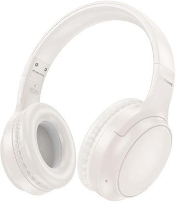 Изображение Bluetooth-гарнитура/наушники BOROFONE BO29 Milky White ()