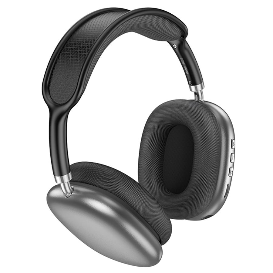 Изображение Bluetooth-гарнитура/наушники BOROFONE BO22 Elegant BT (серый)