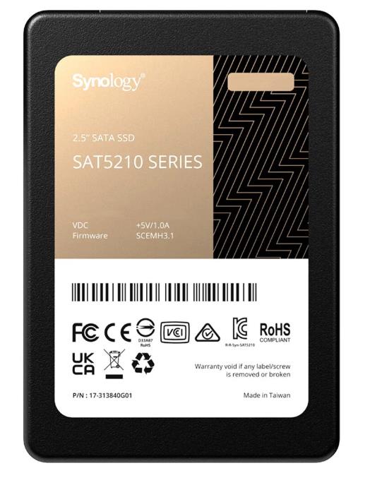Изображение SSD диск Synology SAT5210-480G 480 Гб 2.5" (SAT5210-480G)