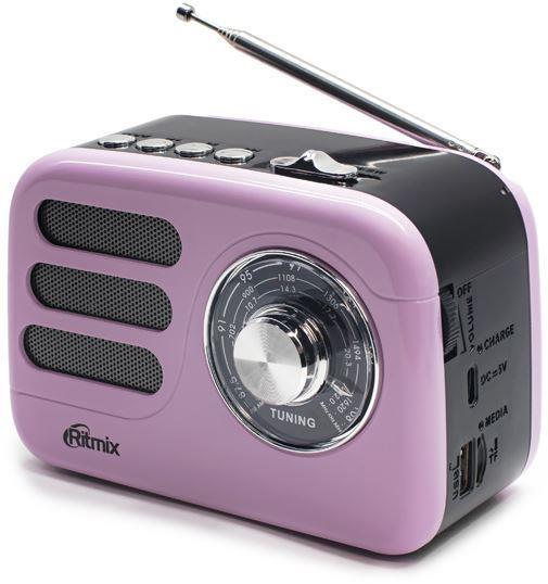 Изображение Радиоприемник Ritmix RPR-033 PINK розовый