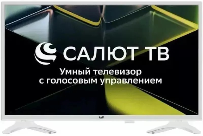 Изображение Телевизор Leff 28H691T 28" 720p HD Smart TV белый