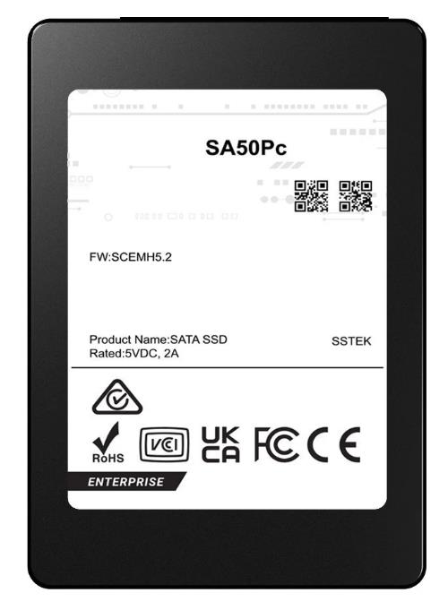 Изображение SSD диск Phison SA50Pc 3840 Гб 2.5" (S1201K003T84P024T6000)