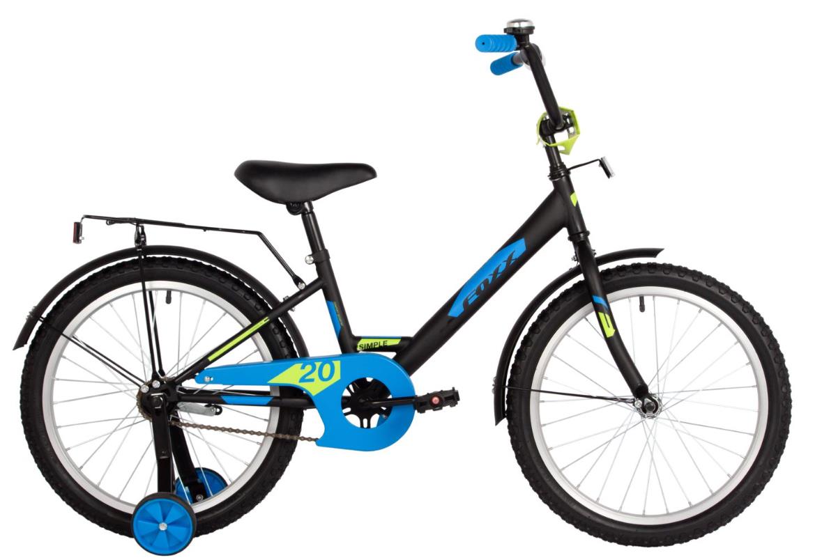Изображение Велосипед Foxx Simple 20 (173605) (черный/20 "/)-2025 года 203SIMPLE.BK5