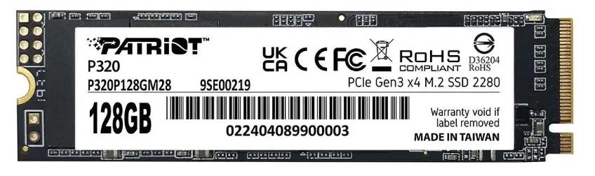 Изображение SSD диск Patriot P320 128 Гб 2280 (P320P128GM28)