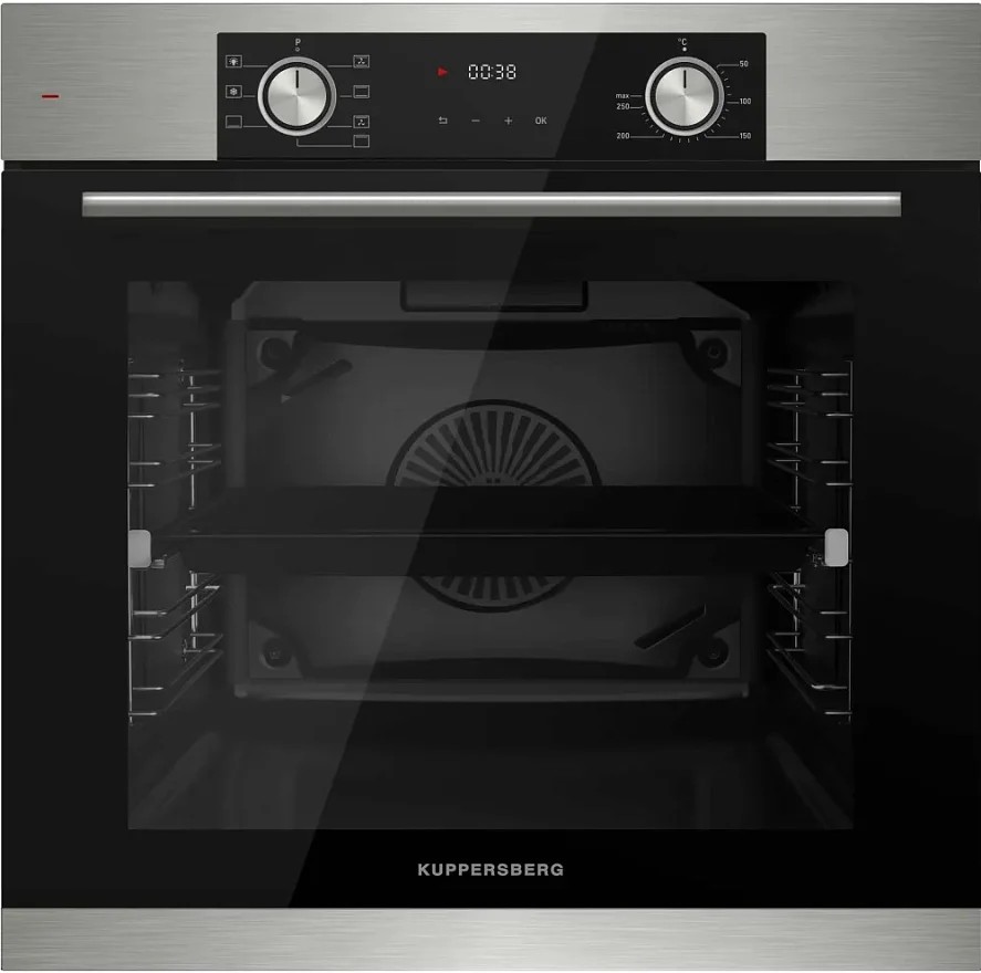 Изображение Духовой шкаф Kuppersberg HF 608 BX (80 л , чёрный)