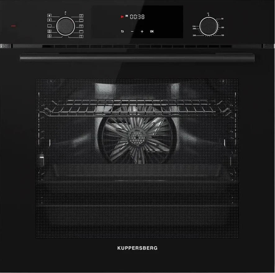Изображение Духовой шкаф Kuppersberg HF 609 B (80 л , чёрный)