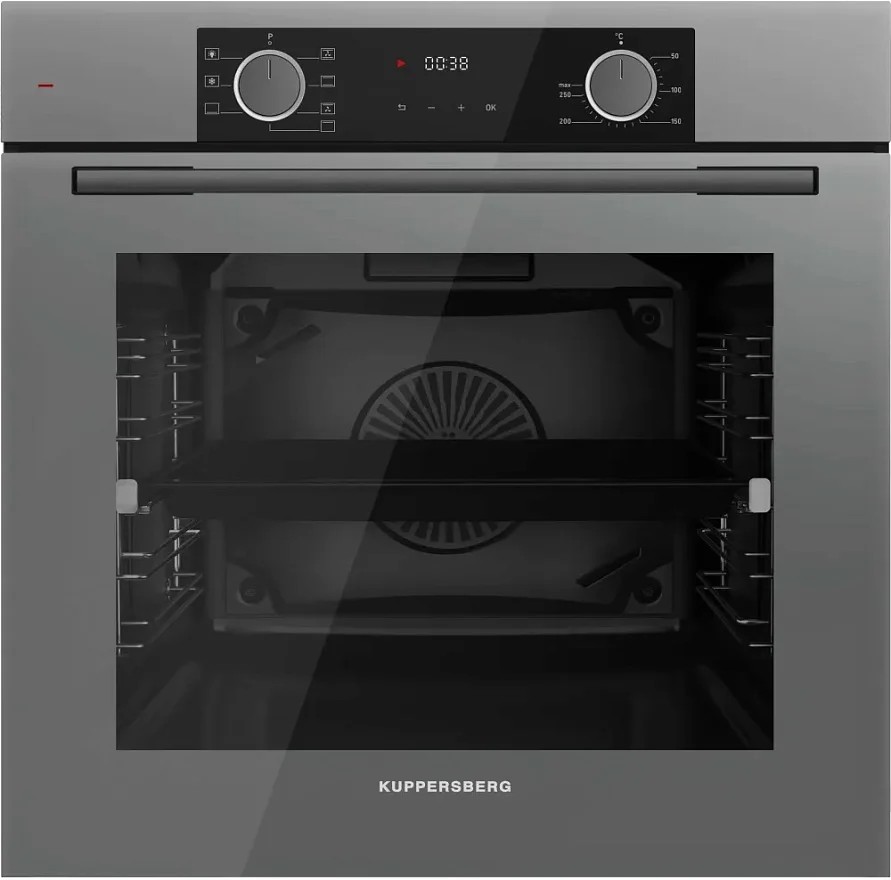 Изображение Духовой шкаф Kuppersberg HF 608 GR (80 л , графит)