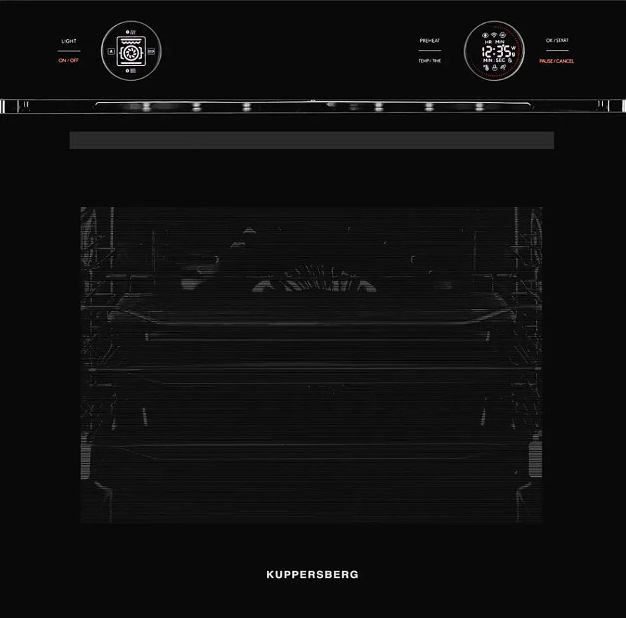 Изображение Духовой шкаф Kuppersberg HT 612 Black (72 л , чёрный)