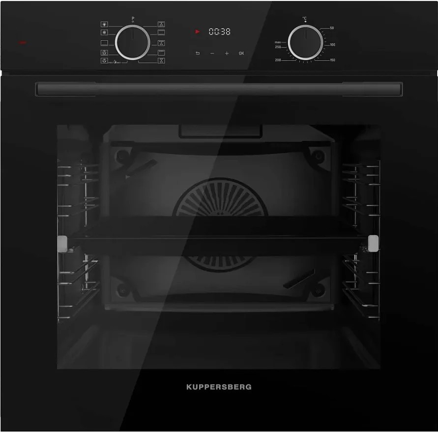 Изображение Духовой шкаф Kuppersberg HF 610 B (80 л , чёрный)