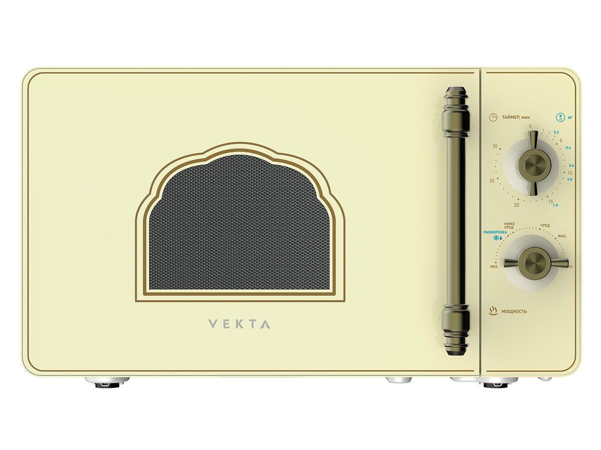 Изображение Микроволновая печь VEKTA MS720HRC (700 Вт  20 л    кремовый)
