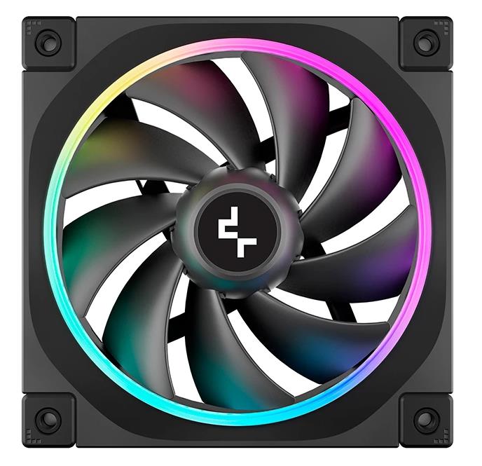 Изображение Вентилятор Deepcool FL12 ARGB Black (2150 об/мин , 120x120x25 мм,4-pin PWM)