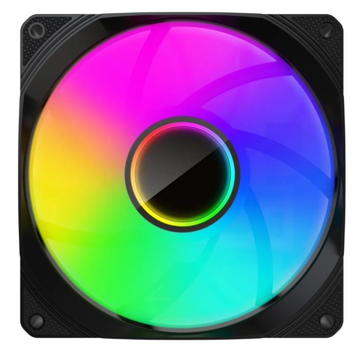 Изображение Вентилятор Bloody BD-CF120ARGB1 Black (1600 об/мин , 120x120x25 мм,4-pin PWM)