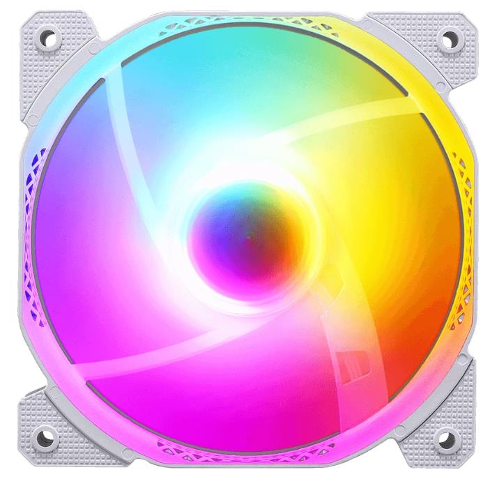 Изображение Вентилятор Formula Cosmic 14WH FR RGB (1100 об/мин , 140x140x25 мм,3-pin)
