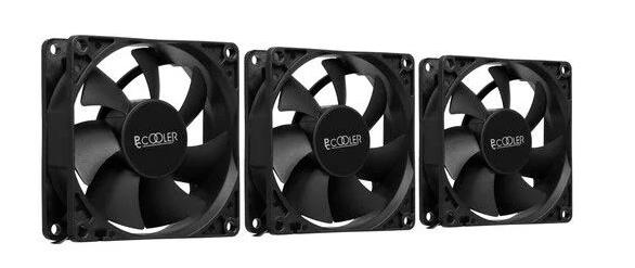 Изображение Вентилятор PCcooler DN-80 3IN 1 (1400 об/мин , 80x80x25 мм,3-pin)