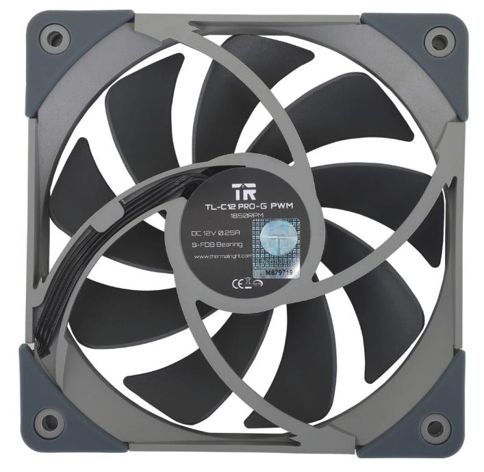 Изображение Вентилятор Thermalright TL-C12 PRO-G (1850 об/мин , 120x120x25 мм,4-pin PWM)