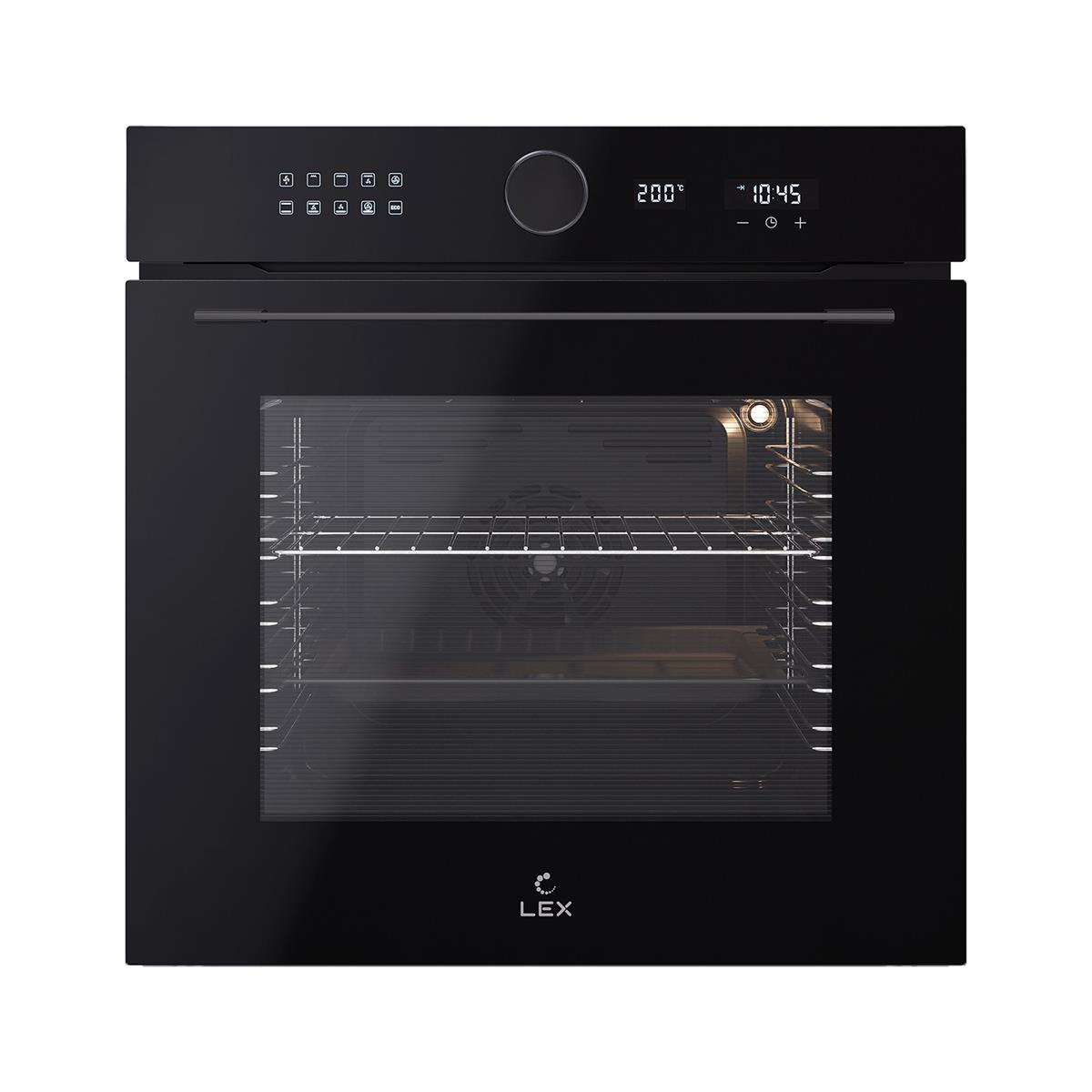 Изображение Духовой шкаф LEX EDM 1001 ONE BL (72 л , чёрный)