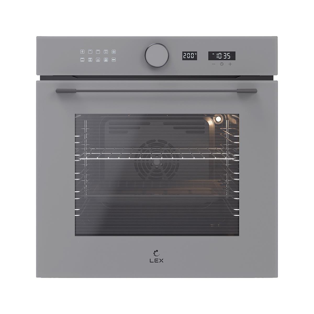 Изображение Духовой шкаф LEX EDM 1001 ONE GR (72 л , серый)