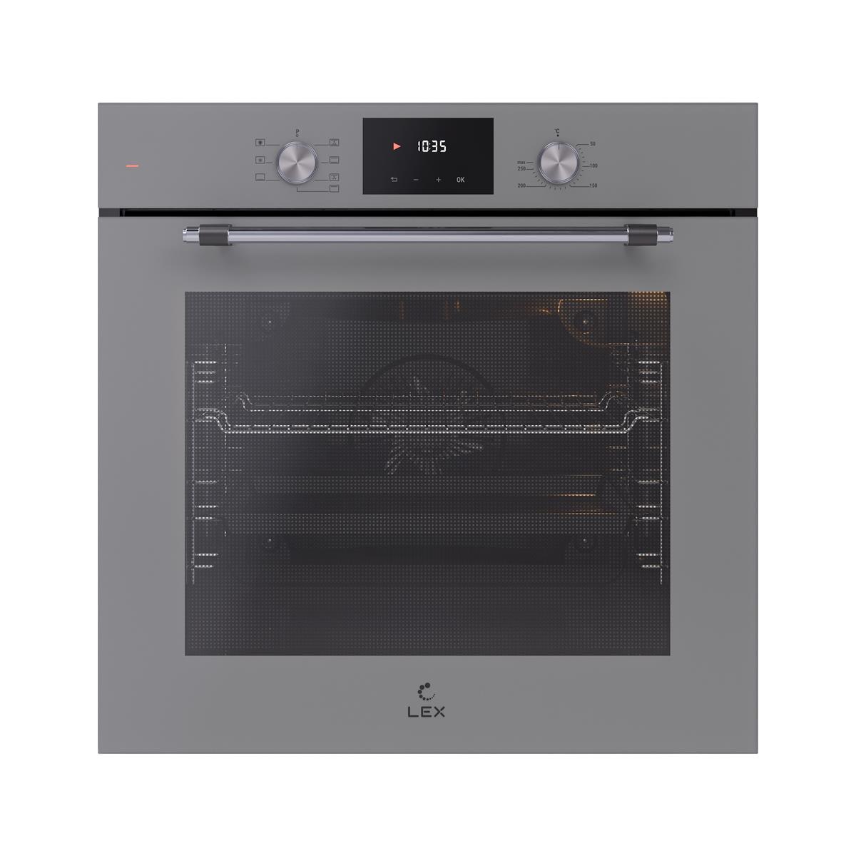 Изображение Духовой шкаф LEX EDP 671 GR MAX (78 л , серый)