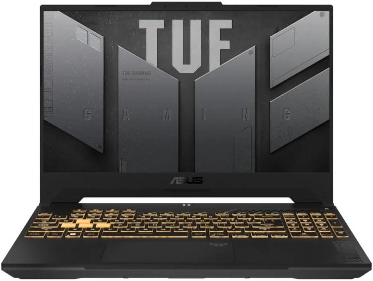 Изображение Ноутбук Asus TUF Gaming F15 FX507VI-LP096 (Intel 13620H 2400 МГц/ SSD 512 ГБ  /RAM 16 ГБ/ 15.6" 1920x1080/VGA дискретная/ DOS) (90NR0FH7-M005R0)