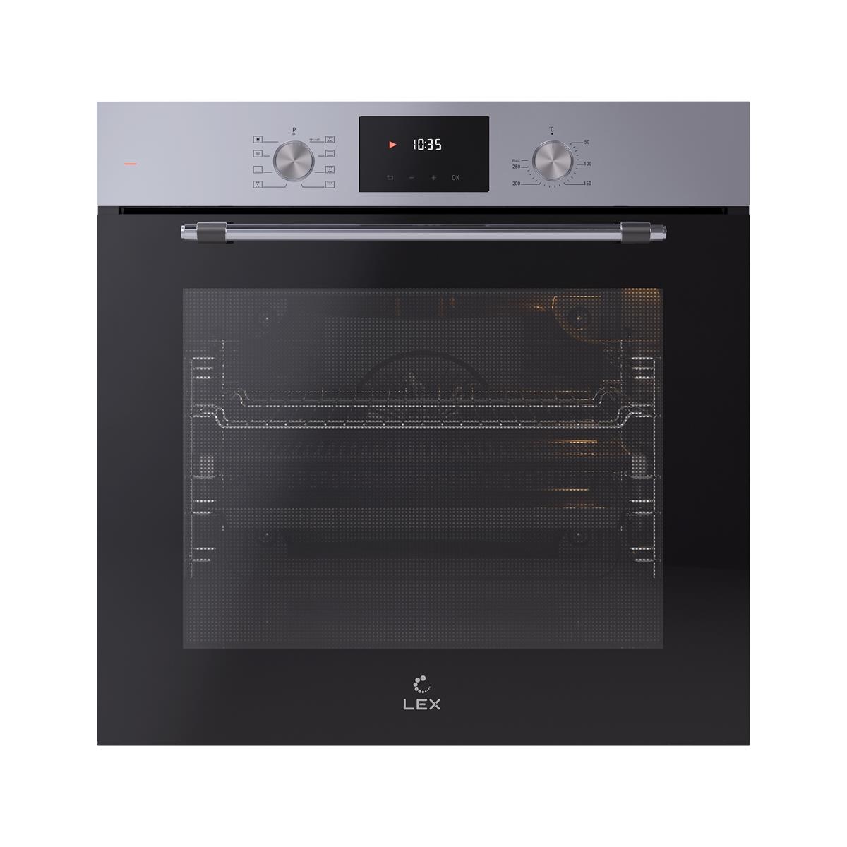Изображение Духовой шкаф LEX EDP 680 IX MAX (78 л , нержавеющая сталь)