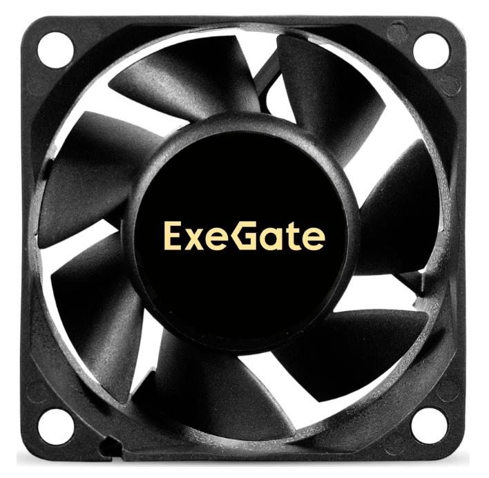Изображение Вентилятор ExeGate EX297075RUS (4800 об/мин , 60x60x25 мм,3-pin)