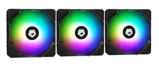 Изображение Вентилятор ID-Cooling TF-12025-PRO-ARGB TRIO (1800 об/мин , 120x120x25 мм,4-pin PWM)