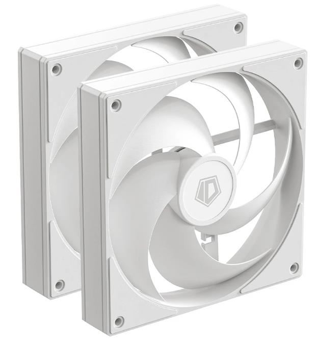 Изображение Вентилятор ID-Cooling AS-140-W DUET (1800 об/мин , 140x140x25 мм,4-pin PWM)