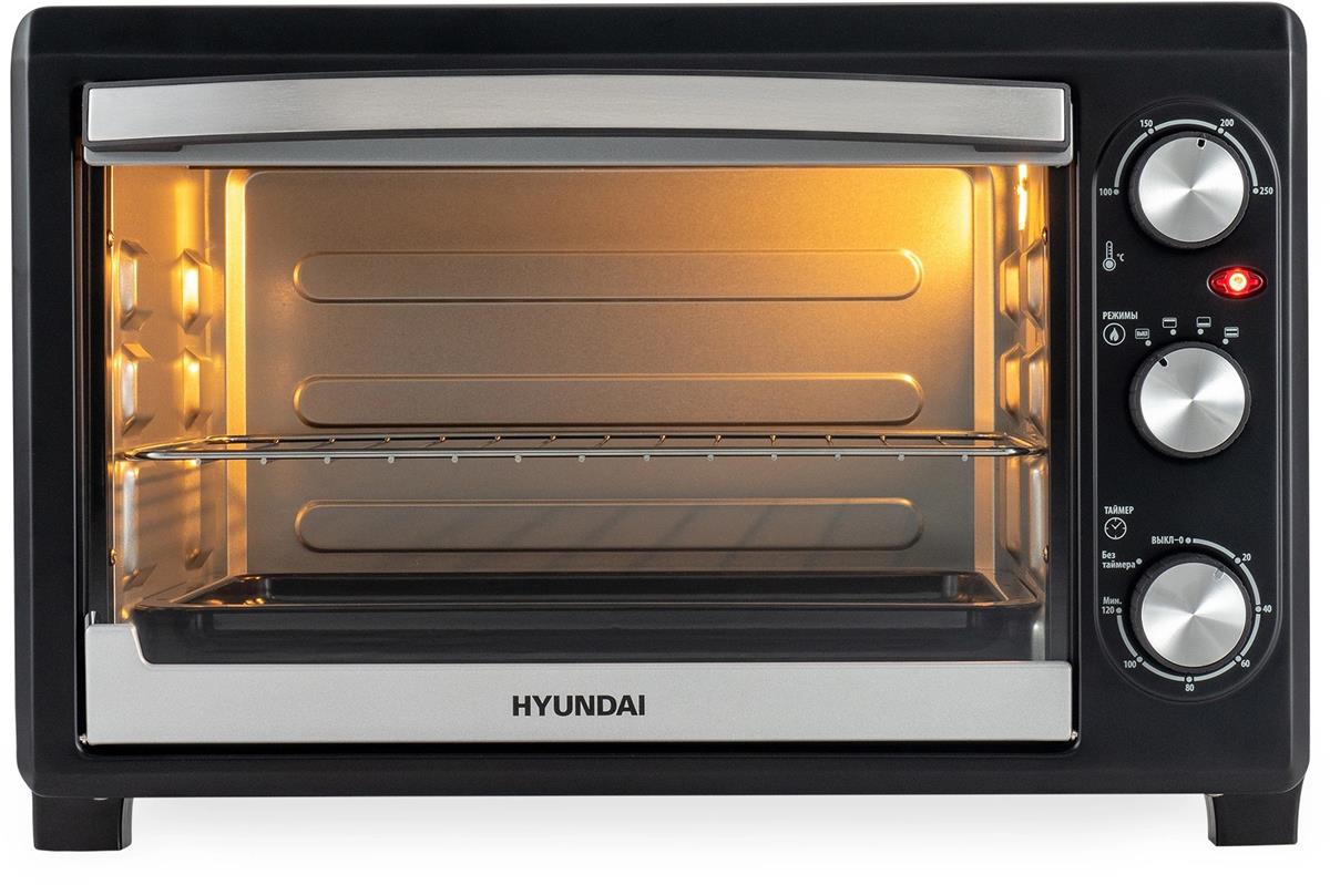 Изображение Электропечь Hyundai MIO-HY073 (26 л /1500 Вт /черный)