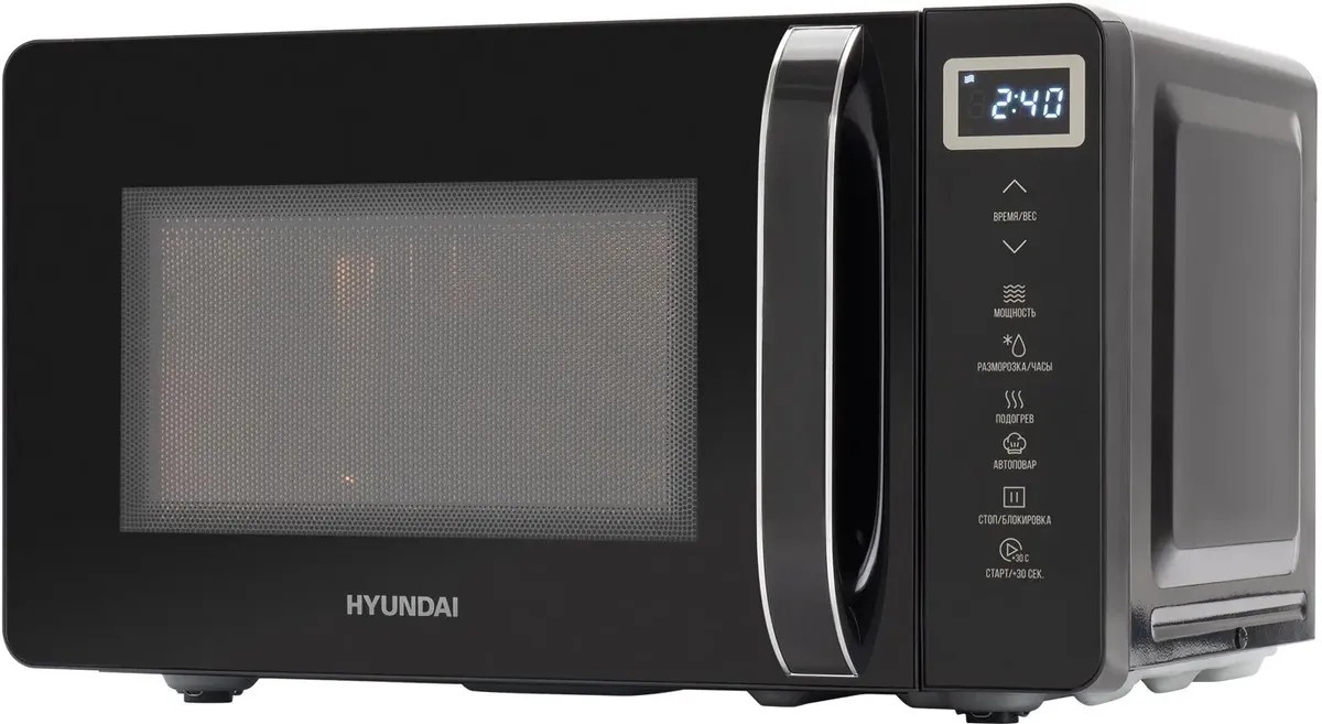 Изображение Микроволновая печь Hyundai HYM-D3039 (700 Вт  20 л    черный)