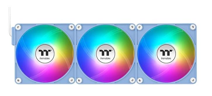 Изображение Вентилятор Thermaltake CT120 EX ARGB Sync PC Cooling Fan Hydrangea Blue (2000 об/мин , 120x120x25 мм,4-pin PWM)