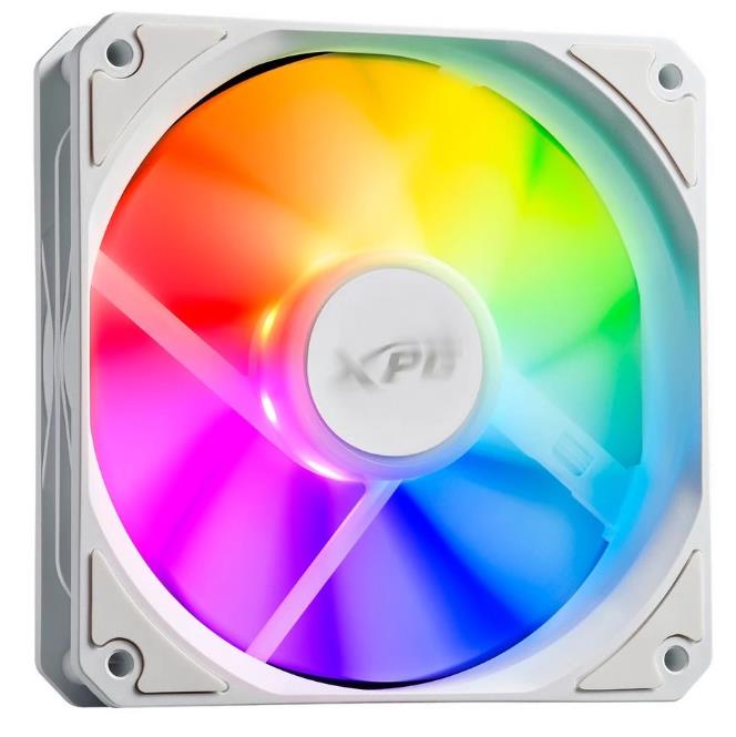 Изображение Вентилятор ADATA XPG VENTO R 120 ARGB PWM White (1600 об/мин , 120x120x25 мм,4-pin PWM)