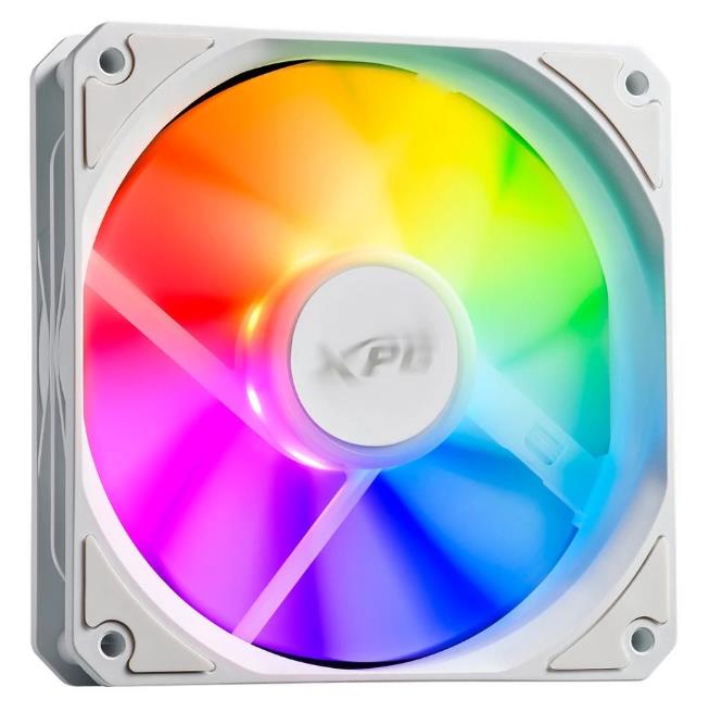 Изображение Вентилятор ADATA XPG VENTO R 120 ARGB PWM White (1600 об/мин , 120x120x25 мм,4-pin PWM)