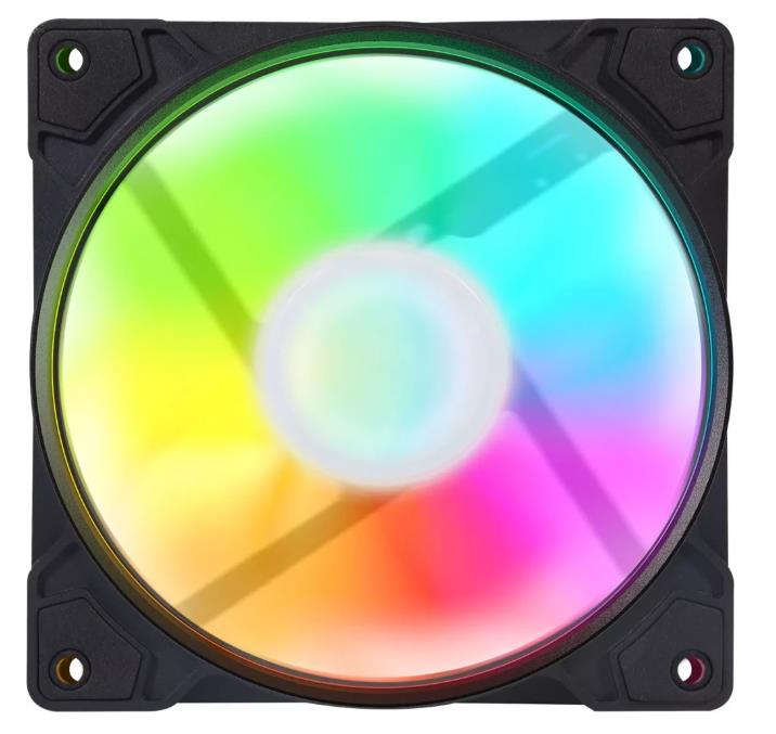 Изображение Вентилятор GMNG GG-CF120ARGB1-PWMBK (1500 об/мин , 120x120x25 мм,4-pin PWM)
