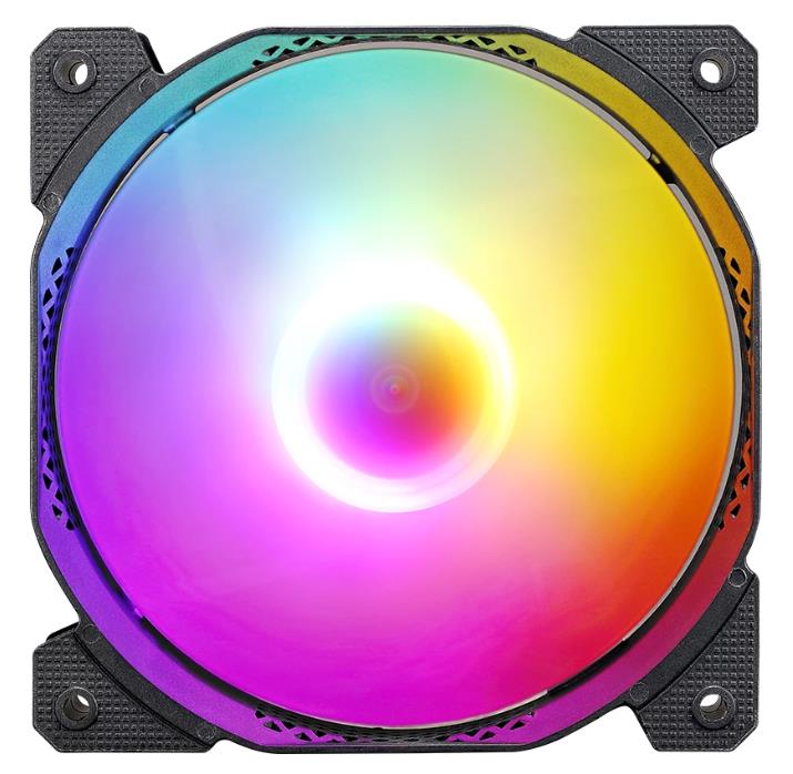 Изображение Вентилятор Formula Cosmic 12BK FR RGB (1100 об/мин , 120x120x25 мм,3-pin)
