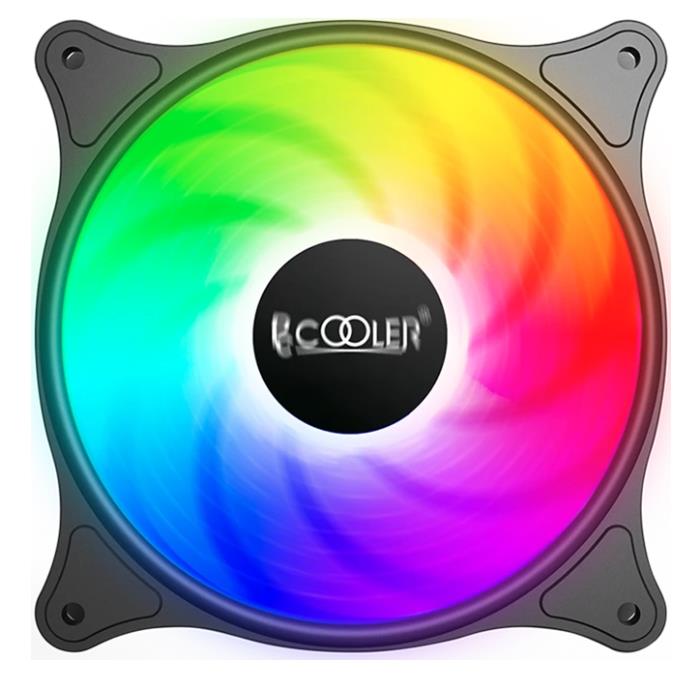 Изображение Вентилятор PCcooler FX 120 ARGB Black (2000 об/мин , 120x120x25 мм,4-pin PWM)