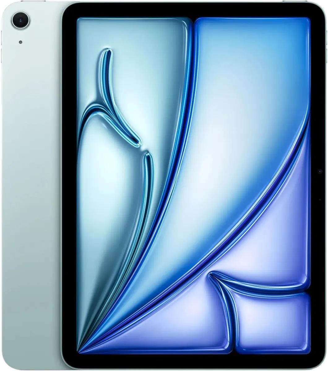 Изображение Планшет Apple iPad Air 2024 Wi-Fi A2902, 11", 128 Гб/8 Гб, , , голубой (MUWD3ZP/A)