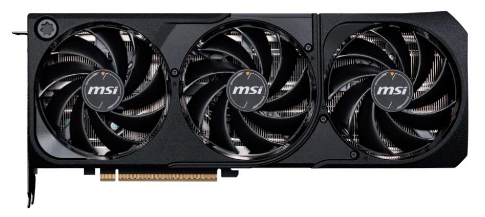 Изображение Видеокарта MSI Nvidia GeForce RTX 5080 16G SHADOW 3X OC 16 Гб (GeForce RTX 5080, GDDR7)/(RTX5080 SHADOW 3X OC 16GB)