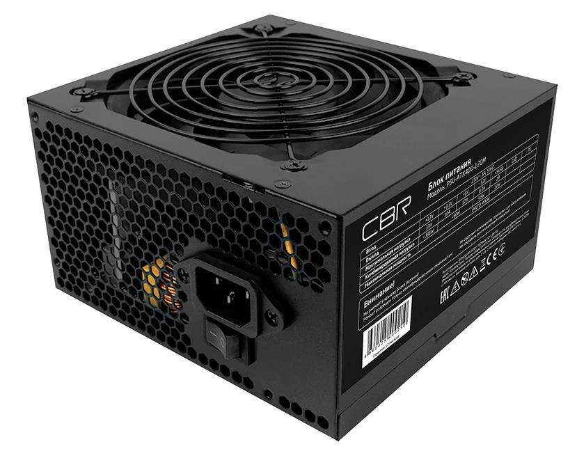 Изображение Блок питания CBR PSU-ATX400-12GM (PSU-ATX400-12GM) (400 Вт )