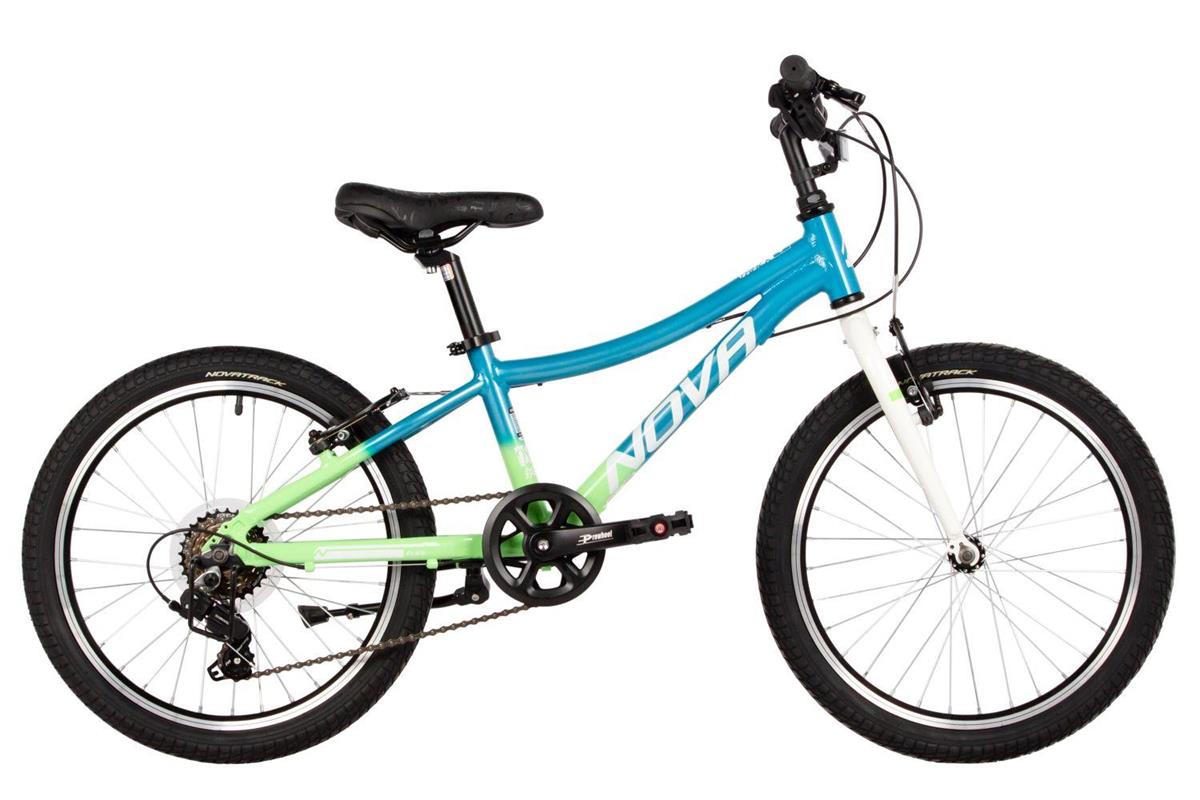 Изображение Велосипед Novatrack Katrina 6.V 20 (173618) (красный, желтый/20 "/)-2025 года 20AHV.KATRINA.YRD5