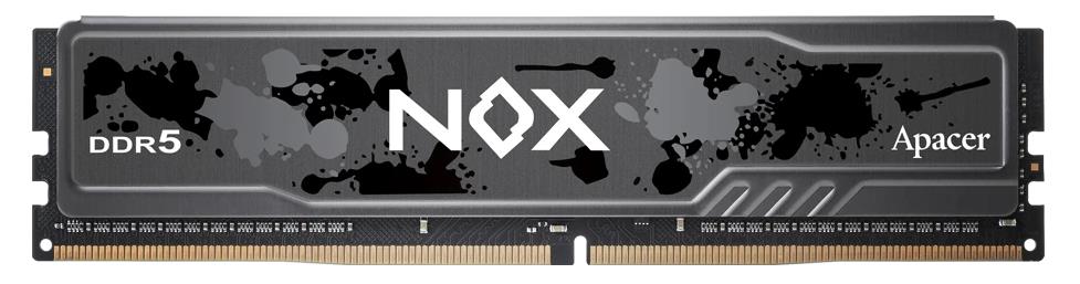Изображение Оперативная память 1x32 GB DDR5 Apacer NOX Black (51200 Мб/с, 6400 МГц, CL40)